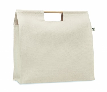 Logo trade promotional giveaways picture of: Organic shopping canvas bag