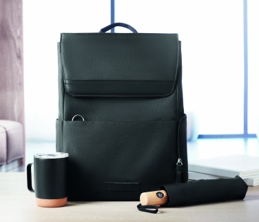 Logotrade promotional merchandise picture of: 600D RPET laptop backpack