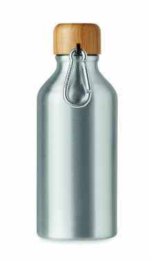 Logo trade business gifts image of: Aluminium bottle 400 ml