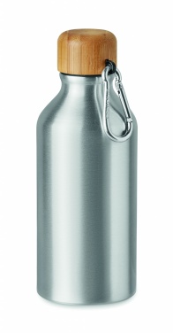 Logo trade promotional item photo of: Aluminium bottle 400 ml