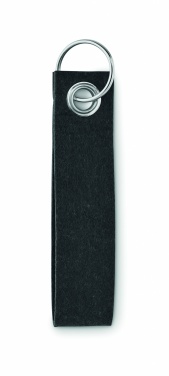 Logotrade promotional items photo of: RPET felt key ring Hämeenlinna