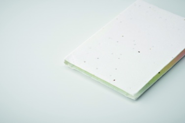Logo trade promotional merchandise image of: Seed paper sticky note pad