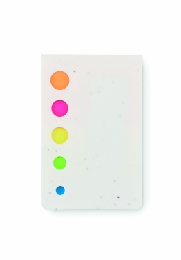 Logotrade promotional giveaways photo of: Seed paper page markers pad