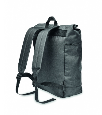 Logotrade promotional item picture of: 600D RPET 2 tone backpack