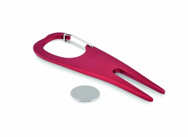 Logo trade corporate gift photo of: Aluminium golf divot tool