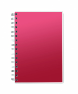 Logo trade advertising product photo of: A5 RPET notebook recycled lined
