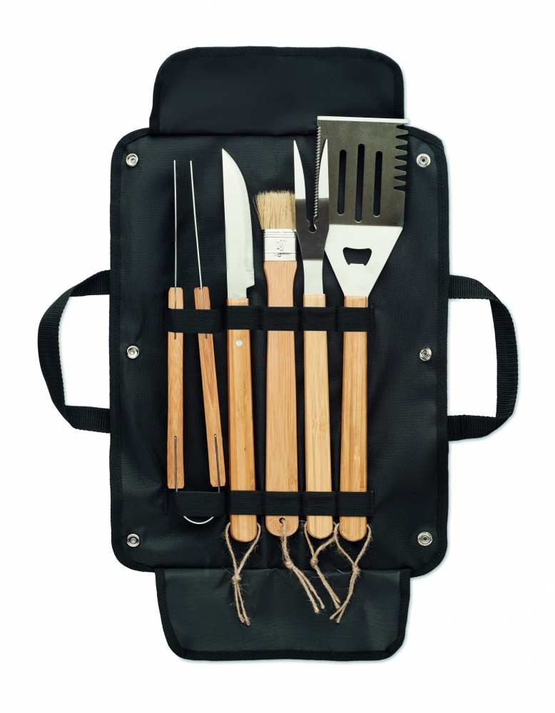 Logotrade promotional merchandise picture of: 5 Barbecue tools in pouch