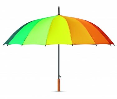 Logotrade promotional giveaway picture of: 27 inch rainbow umbrella