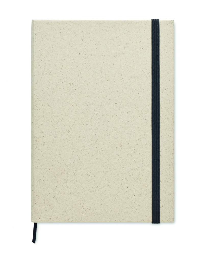 Logo trade corporate gifts picture of: A5 grass notebook 80 lined