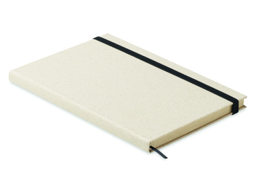 Logotrade advertising product image of: A5 grass notebook 80 lined
