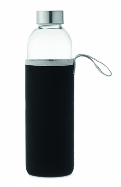 Logotrade promotional giveaway image of: Glass bottle in pouch 750ml