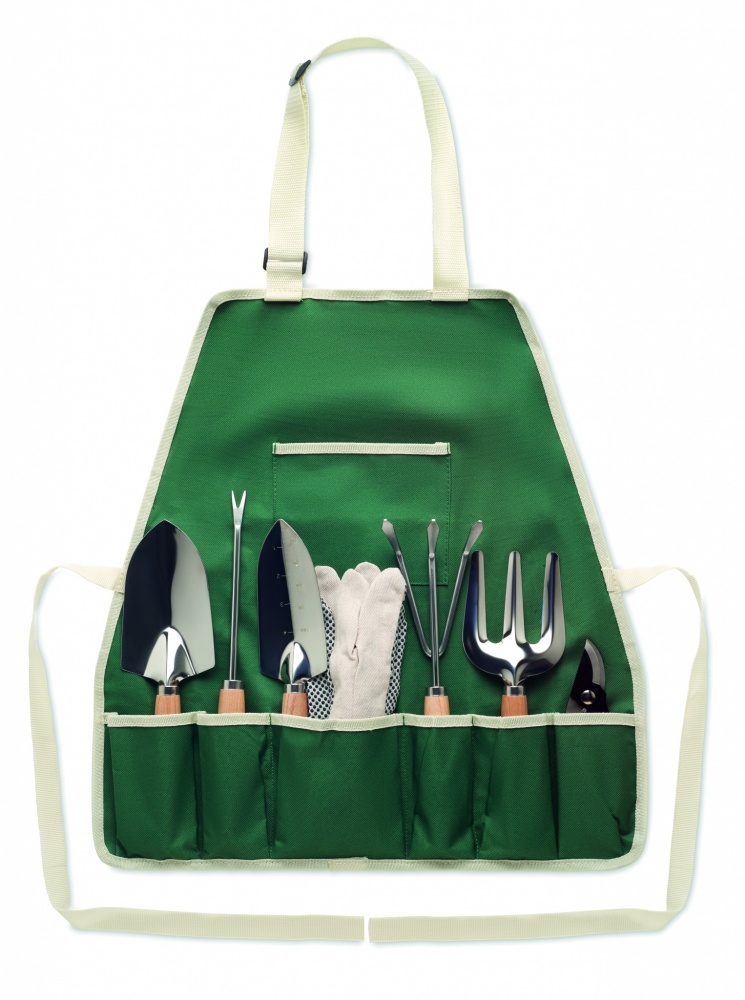Logo trade promotional giveaways image of: Garden tools in apron