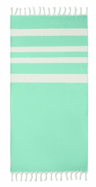 Logo trade promotional merchandise photo of: Hamman towel blanket 140 gr/m²