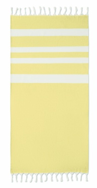 Logo trade corporate gift photo of: Hamman towel blanket 140 gr/m²