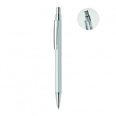 Logo trade promotional giveaways image of: Recycled aluminium ball pen
