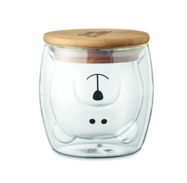 Logotrade promotional item picture of: Double wall borosilicate mug