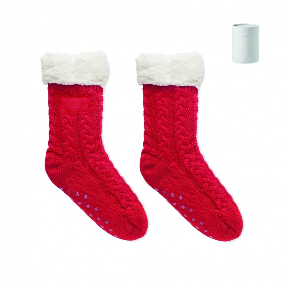 Logotrade promotional products photo of: Pair of slipper sock M