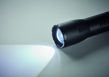 Logo trade advertising products image of: Small aluminium LED flashlight