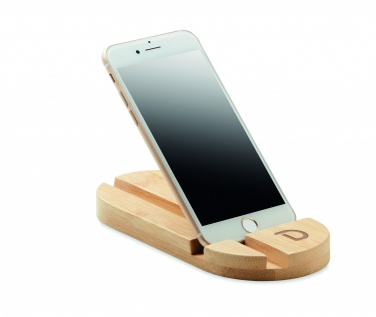 Logotrade corporate gift image of: Bamboo tablet/smartphone stand