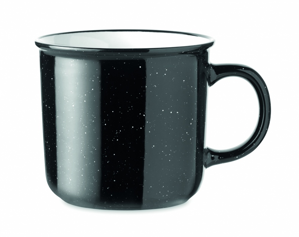 Logo trade advertising products image of: Ceramic vintage mug 400 ml