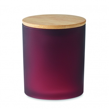 Logotrade promotional giveaway image of: Plant based wax candle 280 gr