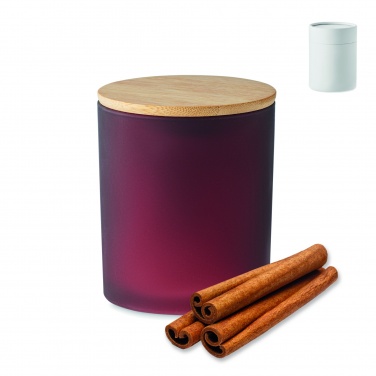 Logo trade promotional giveaways picture of: Plant based wax candle 280 gr