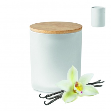 Logo trade promotional giveaways image of: Plant based wax candle 280 gr