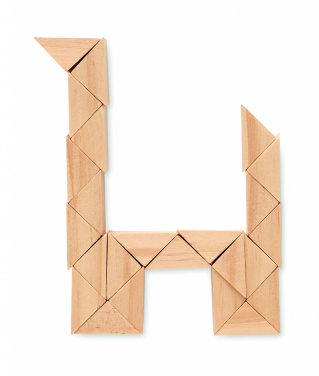 Logotrade business gift image of: Wooden puzzle/brain teaser