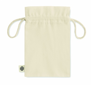 Logotrade promotional product image of: Small organic cotton gift bag