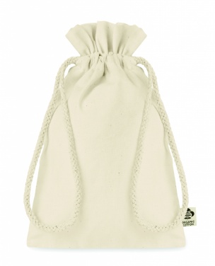 Logotrade corporate gifts photo of: Small organic cotton gift bag