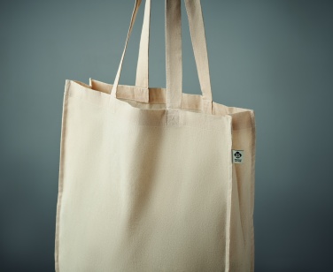 Logo trade corporate gifts image of: Organic cotton shopping bag