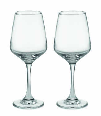 Logotrade promotional gift picture of: Set of 2 wine glasses