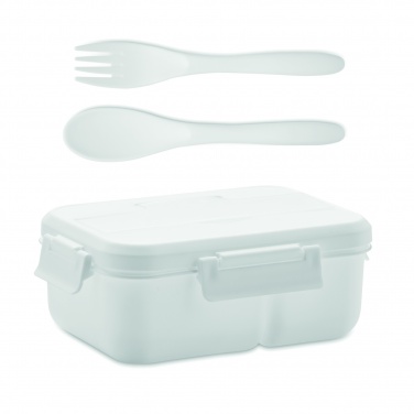 Logotrade promotional merchandise image of: Lunch box with cutlery in PP
