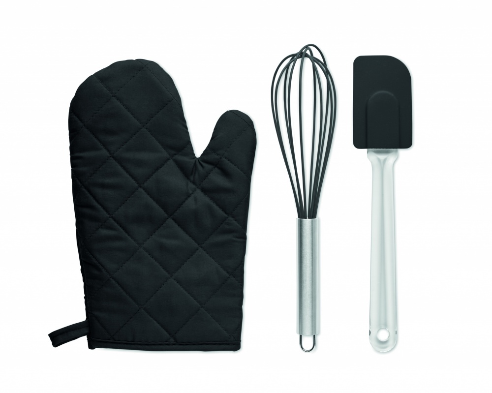 Logo trade promotional giveaway photo of: Baking utensils set