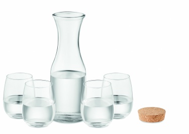 Logotrade promotional gift image of: Set of recycled glass drink