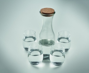 Logotrade corporate gift picture of: Set of recycled glass drink