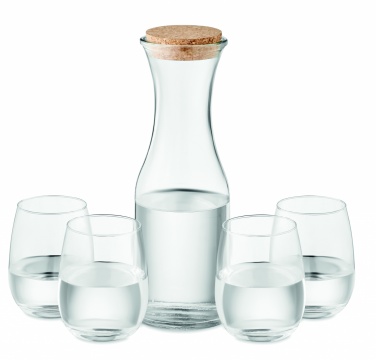 Logotrade business gifts photo of: Set of recycled glass drink