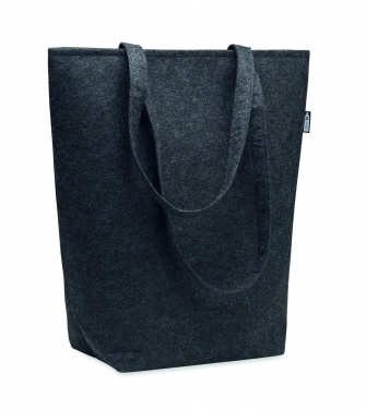 Logotrade promotional gift picture of: RPET felt event/shopping bag