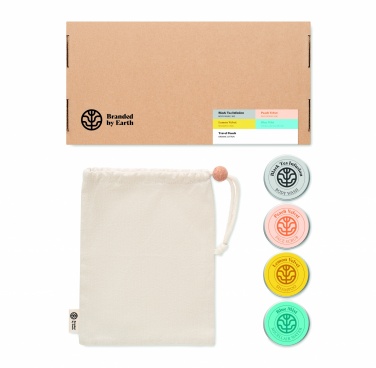 Logo trade promotional gifts image of: Vegan Gift set travel