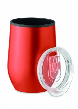Logotrade promotional product image of: Double wall travel cup 350 ml