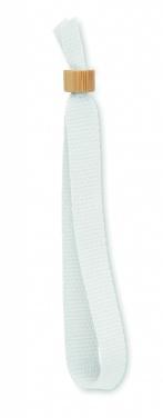 Logo trade corporate gifts picture of: RPET polyester wristband