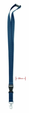 Logotrade promotional giveaway image of: Lanyard cotton 20mm