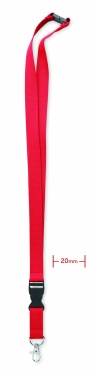 Logo trade promotional items picture of: Lanyard cotton 20mm