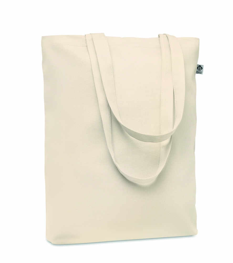 Logo trade advertising products image of: Canvas shopping bag 270 gr/m²