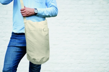 Logo trade promotional merchandise image of: Canvas shopping bag 270 gr/m²