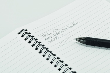 Logo trade corporate gifts image of: A5 Erasable notebook