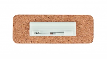 Logo trade promotional product photo of: Name tag holder in cork