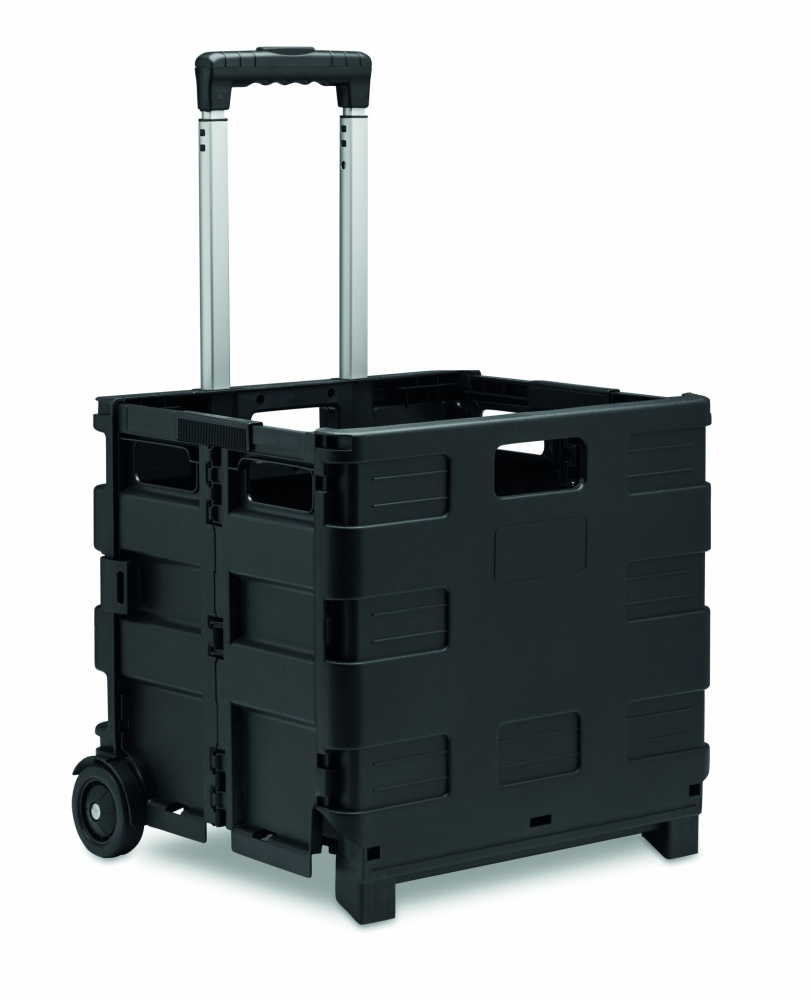 Logo trade promotional merchandise photo of: Foldable shopping trolley