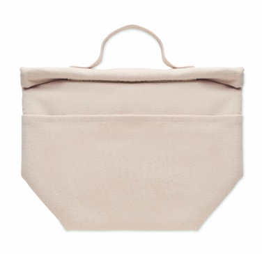Logo trade promotional giveaways picture of: Recycled cotton cooler bag