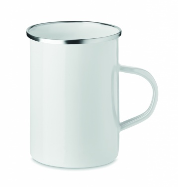Logotrade advertising products photo of: Metal mug with enamel layer